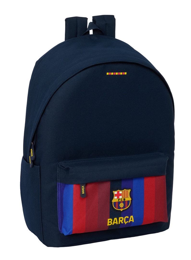  MOCHILA DOBLE PARA PORTATIL 15,6+USB F.C.BARCELONA 1ª EQUIPACION 26/27 31x44x18cm 