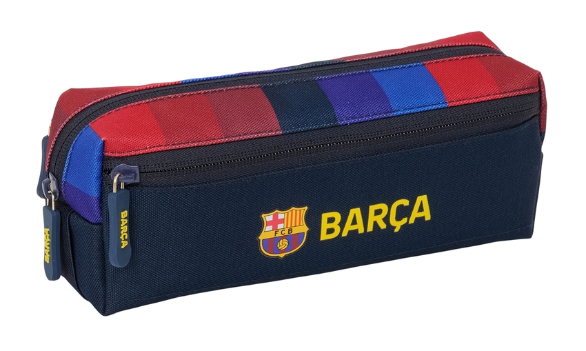  PORTATODO TRIPLE PEQUEÑO CON GOMA ELASTICA 22CM F.C.BARCELONA 1ª EQUIPACION 26/27 22x8,5x6cm 