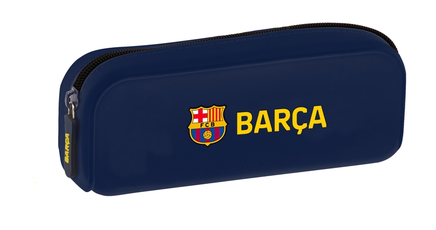  PORTATODO CUADRADO SILICONA F.C.BARCELONA 1ª EQUIPACION 26/27 18,5x7,5x5,5cm 
