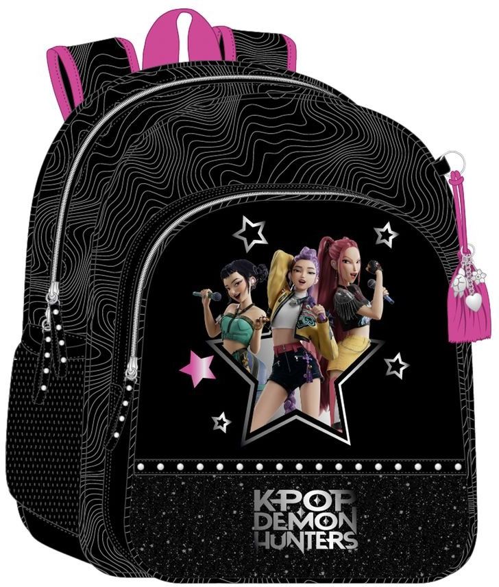  MOCHILA ADAPT.CARRO K-POP Demon Hunters - ENERGY 33x42x14cm 