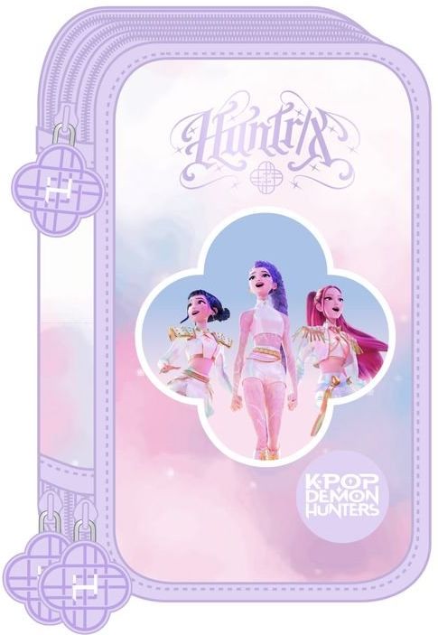  PLUMIER TRIPLE 37 pcs K-POP Demon Hunters - ARTIST 12,5x19,5x5,5cm 