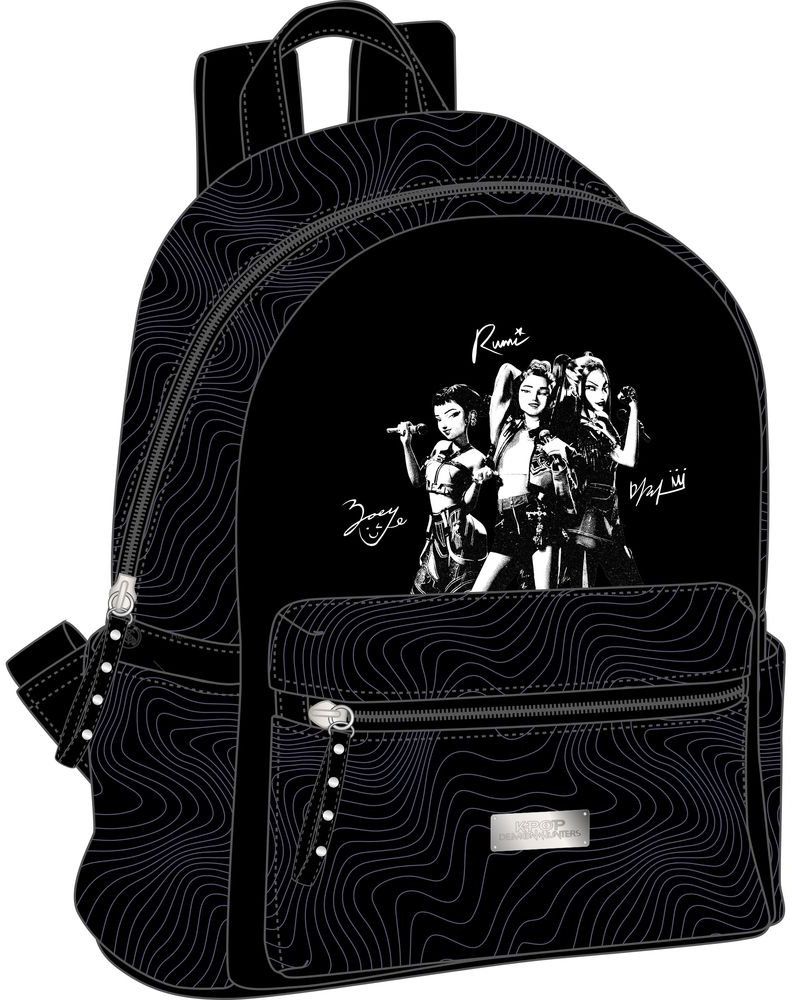  MINI MOCHILA TEEN K-POP Demon Hunters - SPIRIT 24x28x12cm 