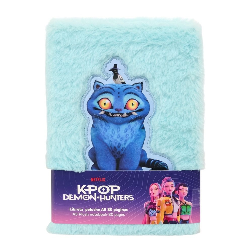  BLOC DE NOTAS FLUFFY K-POP DEMON HUNTERS 