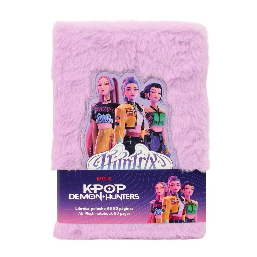  BLOC DE NOTAS FLUFFY K-POP DEMON HUNTERS 