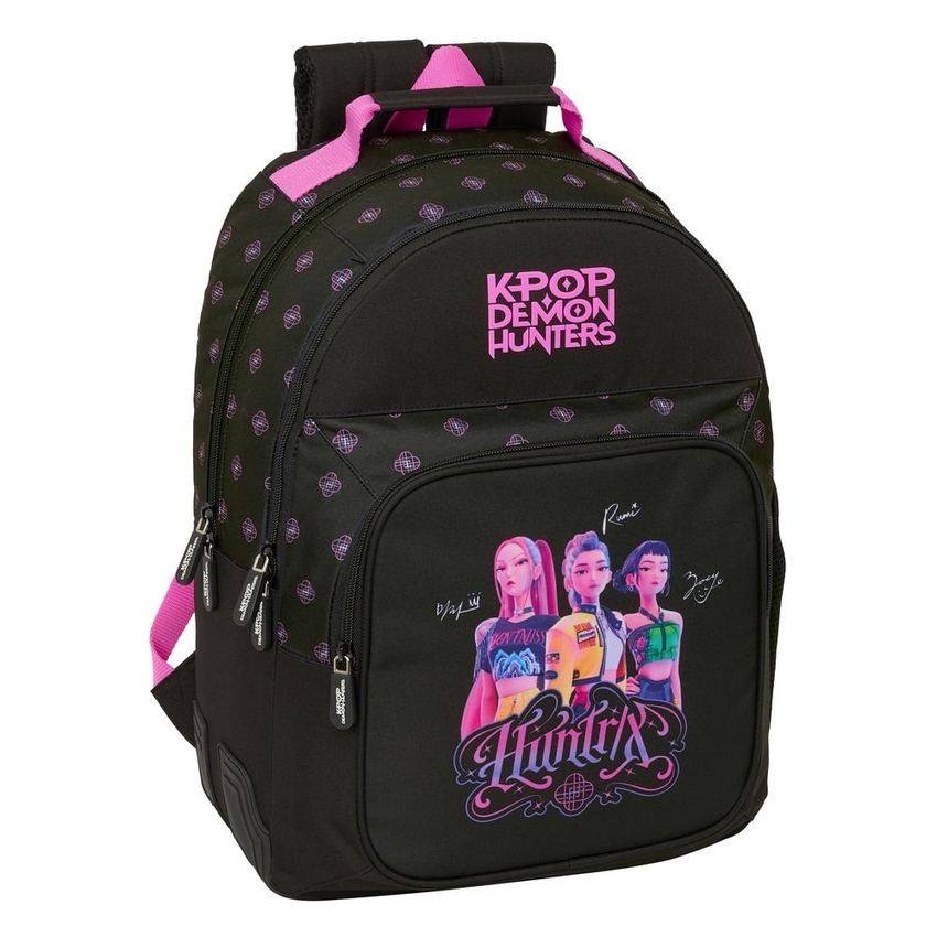  MOCHILA DOBLE ADAPTABLE A CARRO K-POP DEMON HUNTERS 