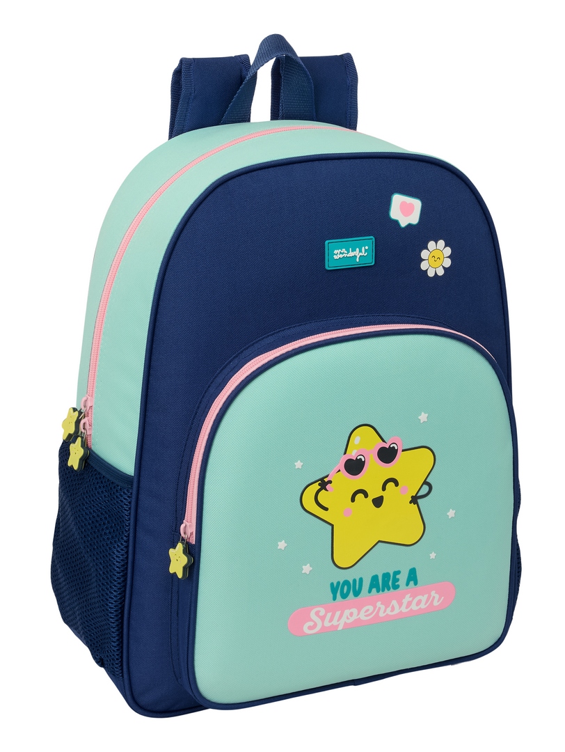  MOCHILA ADAPTABLE A CARRO Mr. WONDERFUL ESTRELLA 33x42x14cm 