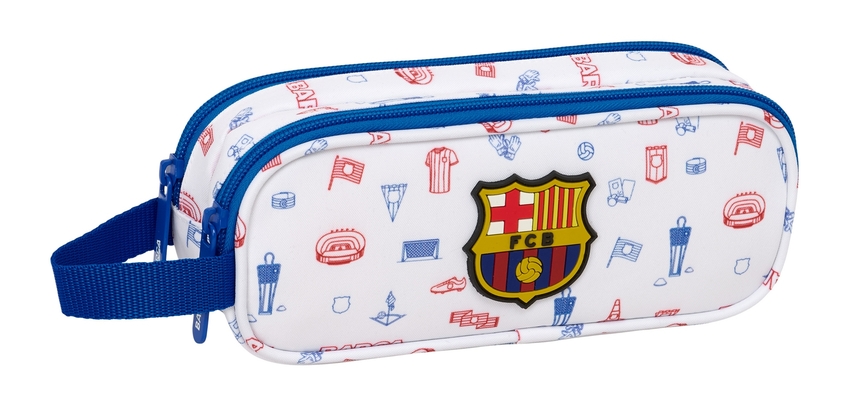  PORTATODO DOBLE F.C.BARCELONA PREESCOLAR 21x8x6cm 