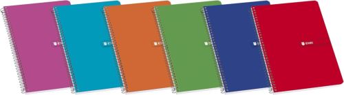  PAQ/10 CUADERNO ESPIRAL Fº 80H 60G. 1HORIZONT. TAPA BLANDA 