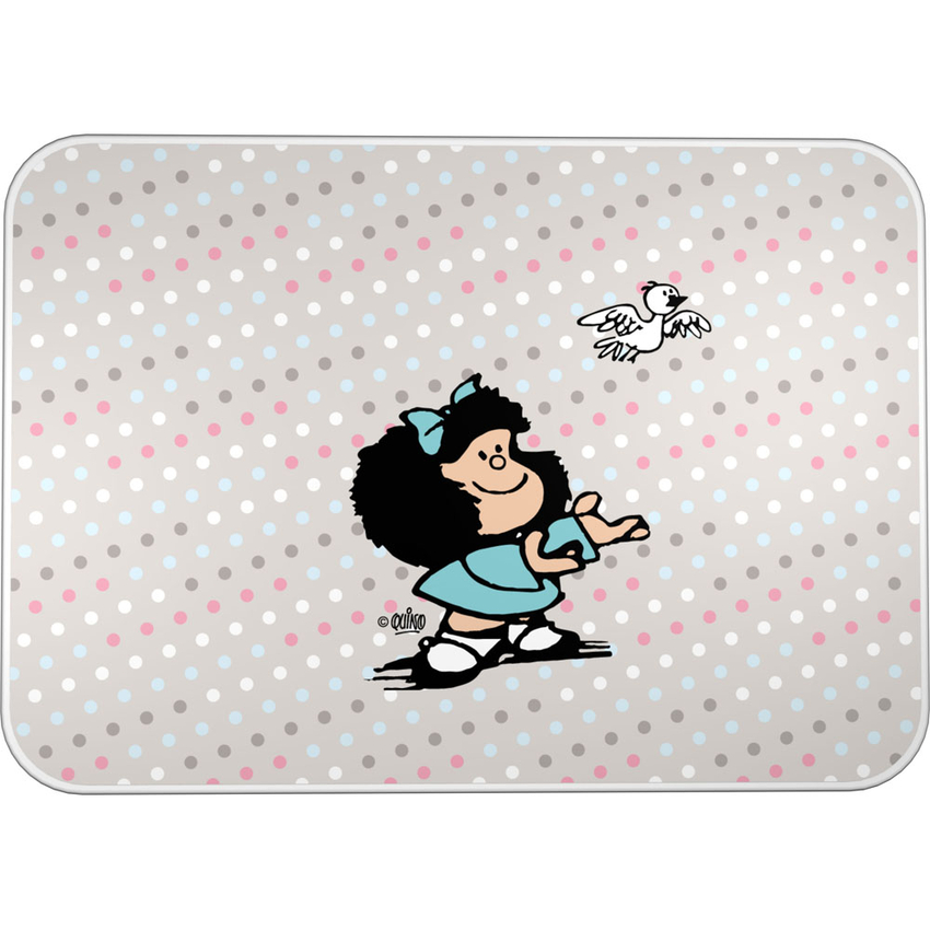VADE PVC MAFALDA BIRD 47x33x0,5cm