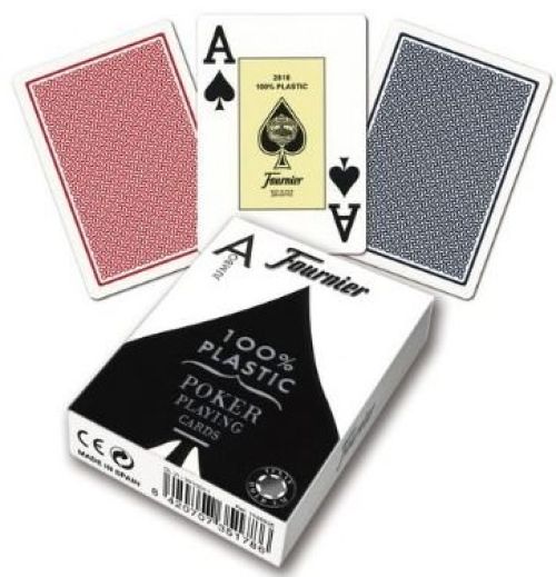  Baraja Poker Ingles (55 cartas plastico) nº 2800 - 2 Indices Gigantes 