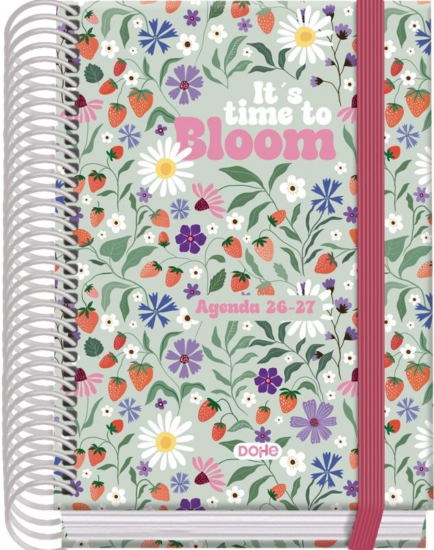  AGENDA ESCOLAR 26-27 A6 DP BLOOM 
