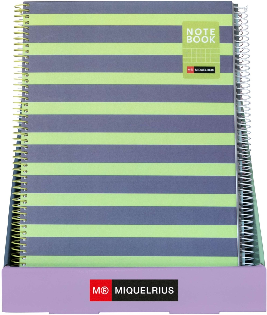  Exp 12 cuaderno espiral notebook1 a4 80h cuad.4x4 between the lines 