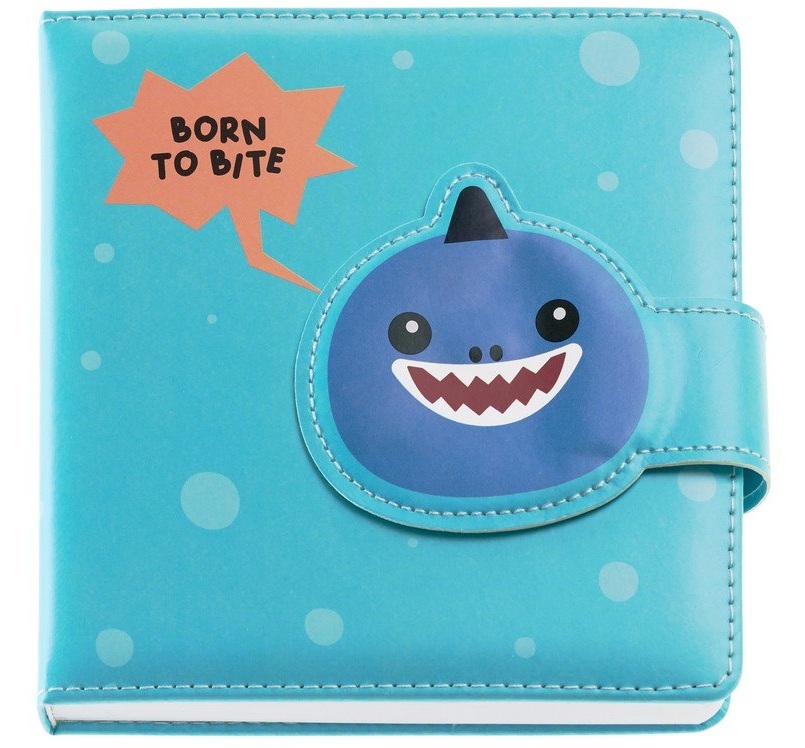  CUADERNO ACOLCHADO IMAN TIBURON B2F 