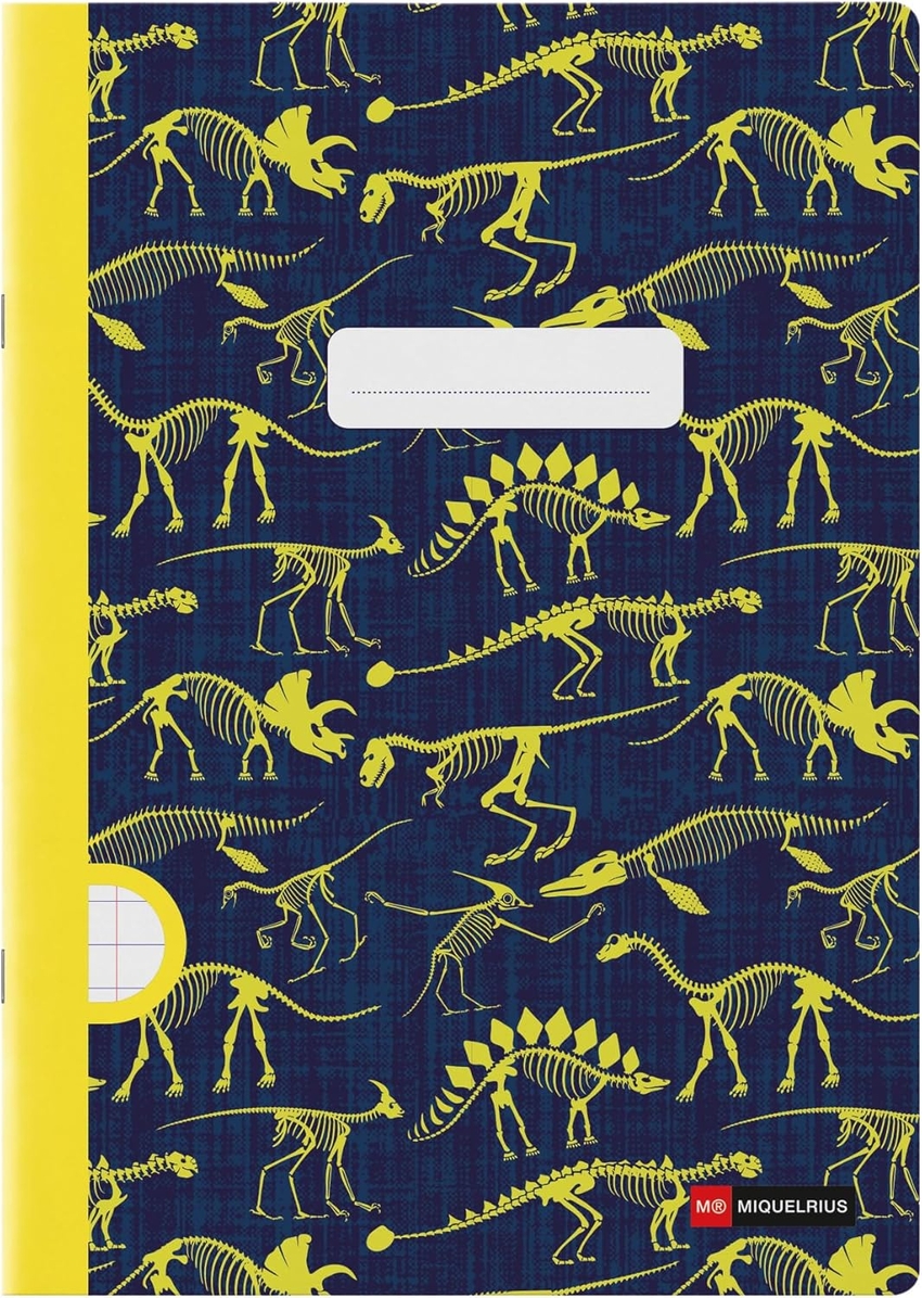  CUADERNO GRAPA A4 48H HOR 90G MINI FOSSIL 210x297mm 