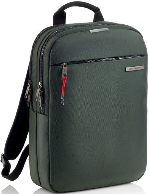 Mochila ordenador bag to work color verde 32x43x5,5cm