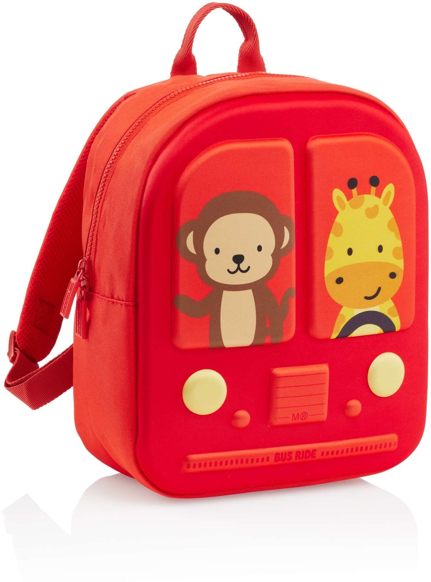  MINI MOCHILA BUS STOP ROJO 245x120x305mm 