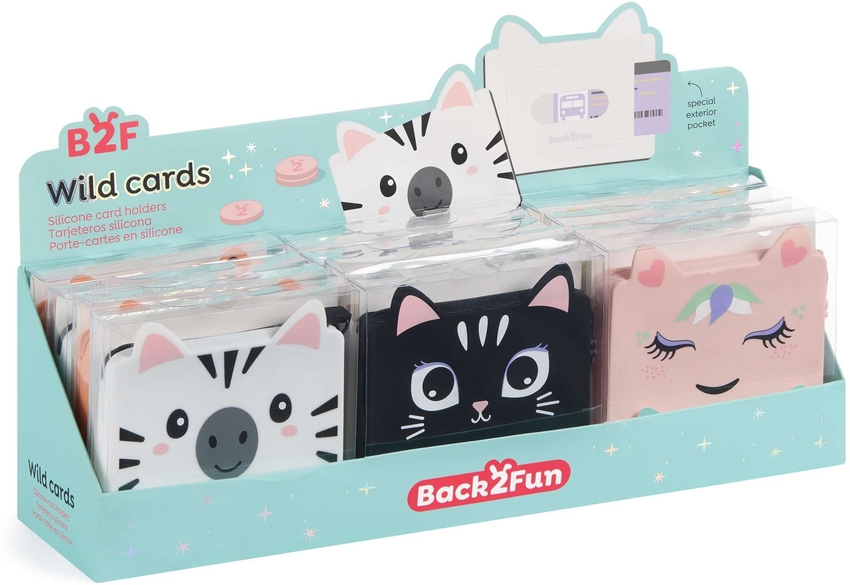  EXP 12 TARJETEROS WILD CARDS B2F 