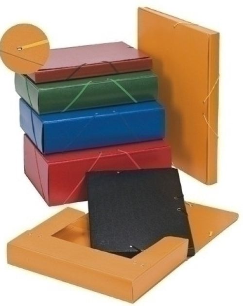  CARPETA PROYECTOS CARTON FORRADO L.3 CM AZUL 