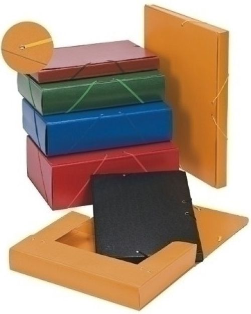  CARPETA PROYECTOS CARTON FORRADO L.3 CM NEGRO 