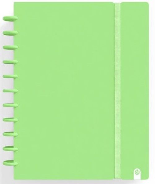 CUADERNO INGENIOX A5 80H HORIZONTAL VERDE PASTEL