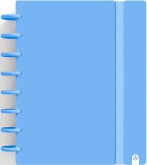 CUADERNO INGENIOX A5 80H HORIZONTAL AZUL PASTEL