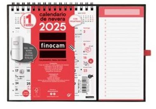 CALENDARIO ESCRIBIR 2025 IMAN XS