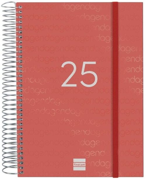 AGENDA ANUAL 2025 YEAR E10 DP ROJO