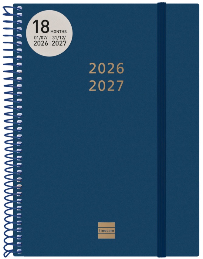  AGENDA ESCOLAR 26-27 E10 2DP 18M PRETTY ESPIRAL 