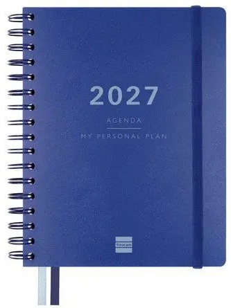 AGENDA ESCOLAR 26-27 4º SVV 16M TEMPUS AZUL ESPIRAL 