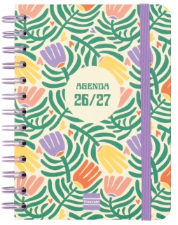  AGENDA ESCOLAR 26-27 4º DP COSMO GARDEN ESPIRAL 
