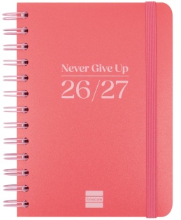  AGENDA ESCOLAR 26-27 4º SVH COSMO ROJO ESPIRAL 