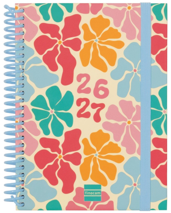  AGENDA ESCOLAR 26-27 4º SVH COSMO GARDEN ESPIRAL 