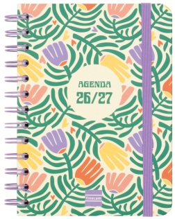  AGENDA ESCOLAR 26-27 8º DP COSMO GARDEN ESPIRAL 