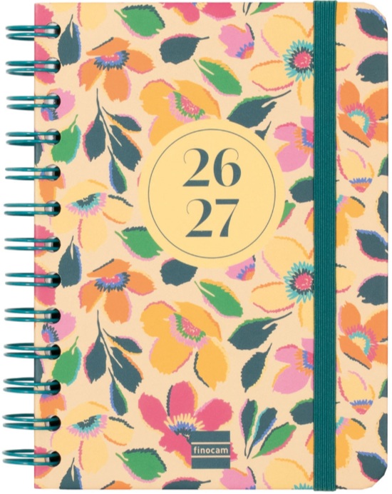  AGENDA ESCOLAR 26-27 8º SVH COSMO MELISA ESPIRAL 