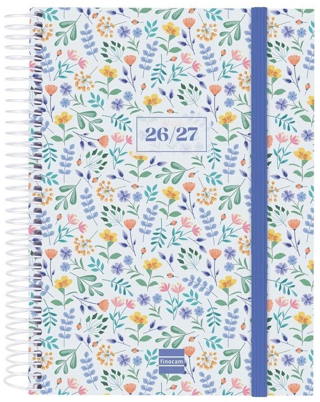  AGENDA ESCOLAR 26-27 4º DP SEC FIORI ESPIRAL 