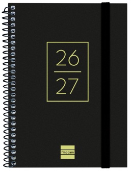  AGENDA ESCOLAR 26-27 8º SVH SEC NEGRO 