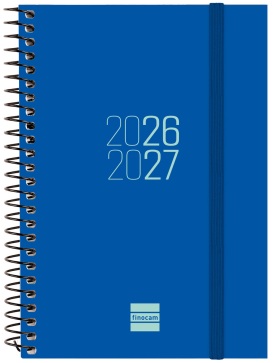  AGENDA ESCOLAR 26-27 E8 SVH ESPIR AZUL ESPIRAL 