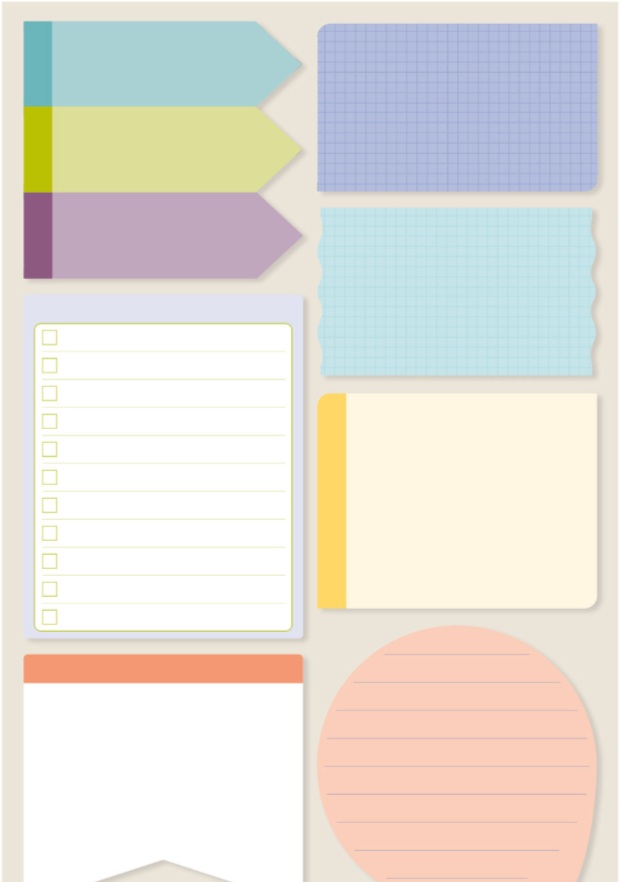  SET STICKY NOTES PRO F08 