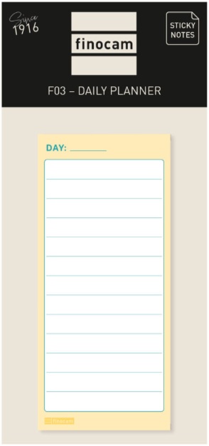  STICKY PLANNER DLY F03 