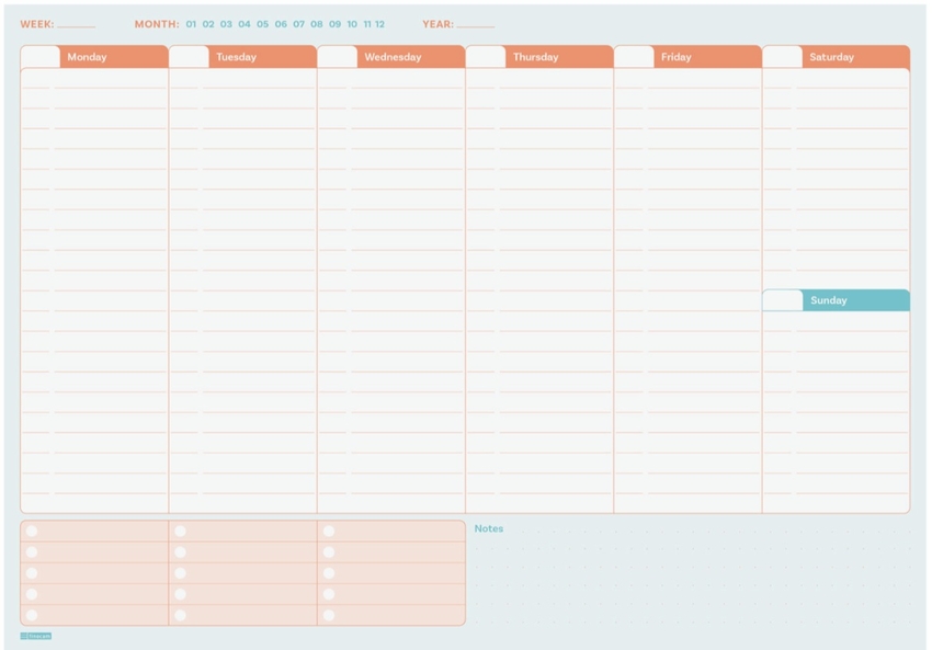  BARI PLANNER A4 VWEKLY INTL 
