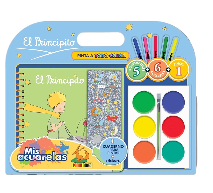 Acuarelas blister 'el principito'