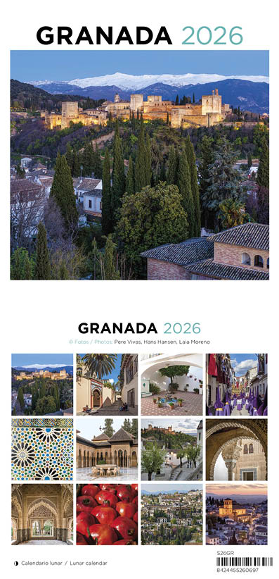  Cal. 2026 ST (14x15 cm) Granada 