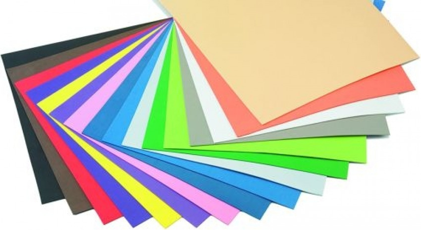  Blister 10 láminas goma eva color azul claro 40x60 faibo 