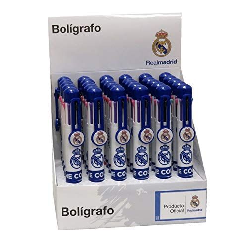 BOLIGRAFO 8 COLORES REAL MADRID