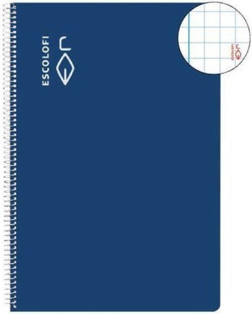 PAQ/5 BLOC FOLIO 50H 70G. CUA. 6X6 AZUL