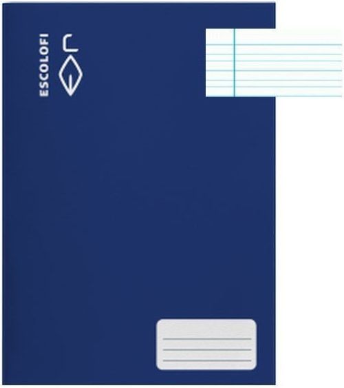 PAQ/10 LIBRETAS AZUL 4º 32H 70G. PAUTA MONTESSORI 3.5 C/M