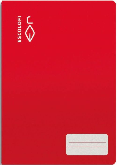 PAQ/10 LIBRETAS ROJO 4º 32H 70G. PAUTA MONTESSORI 5 C/M