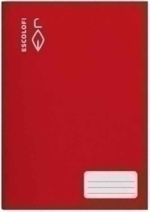 PAQ/10 LIBRETAS A4 32H 70G. PAUTA MONTESSORI 3.5CM ROJO