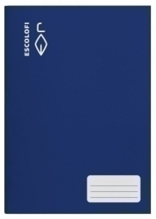 PAQ/10 LIBRETAS A4 32H 70G. PAUTA MONTESSORI 3.5CM AZUL