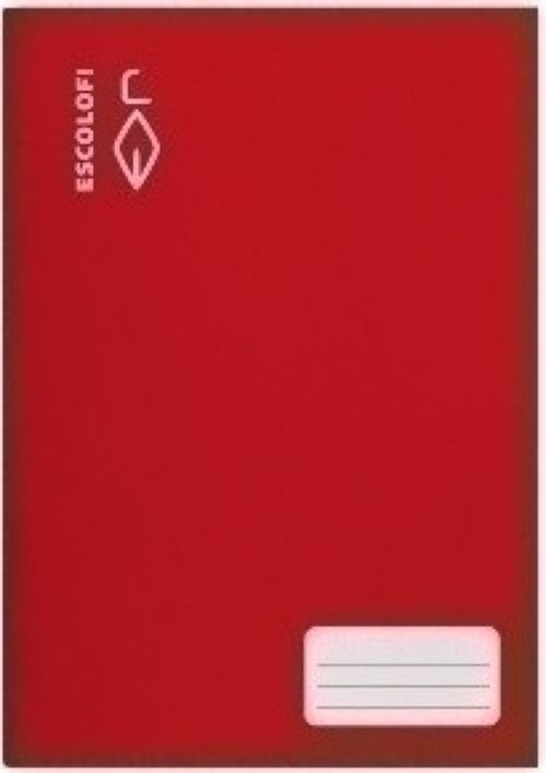 PAQ/10 LIBRETAS A4 32H 70G. PAUTA MONTESSORI 5CM ROJO